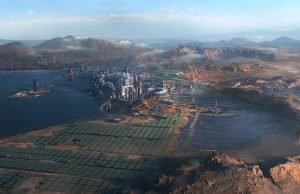 Aus „Die Welt von Cyberpunk 2077“: Fans setzen finale Map des Action-Rollenspiels zusammen