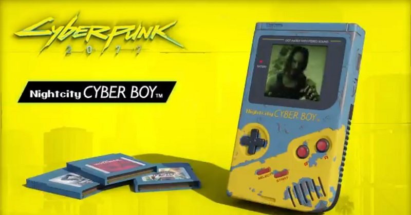 Kreativer Retro-Fan erstellt Game Boy im Cyberpunk 2077-Design