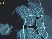 Night City.io: Eine Cyberpunk 2077 Map im Tron Legacy-Design