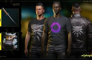 Witcher-Goodies in Cyberpunk 2077: Das Katana „schwarzes Einhorn“ und Mehr